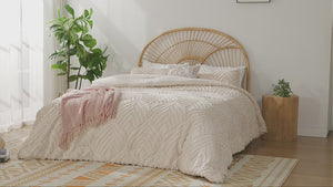 Farmhouse Jacquard Boho Comforter