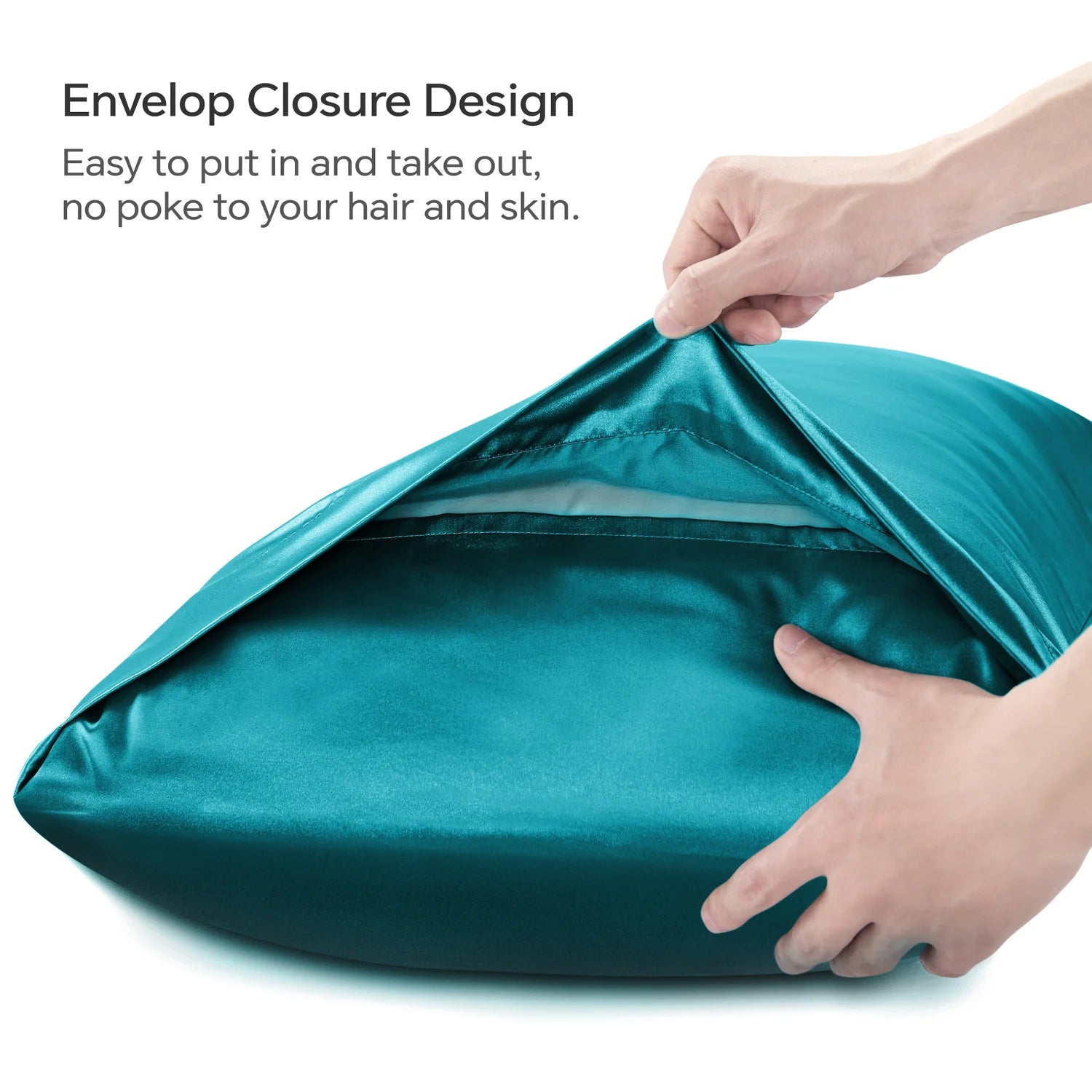 satin body pillow cover