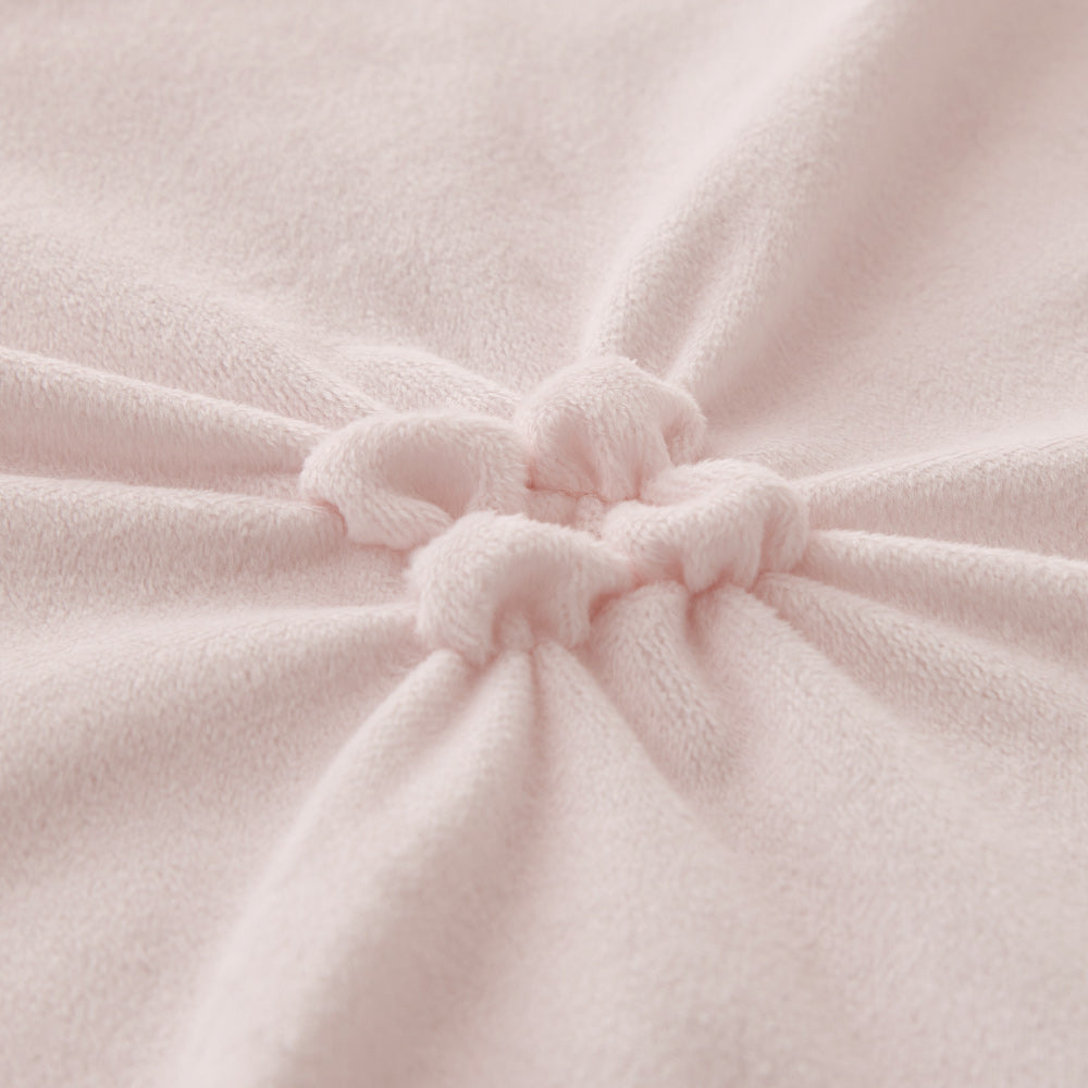 BEDELITE Pintuck Fluffy Comforter Set - Super Soft Sherpa Comforter , Luxury Warm Bedding Set for Winter, Fuzzy Bed Set